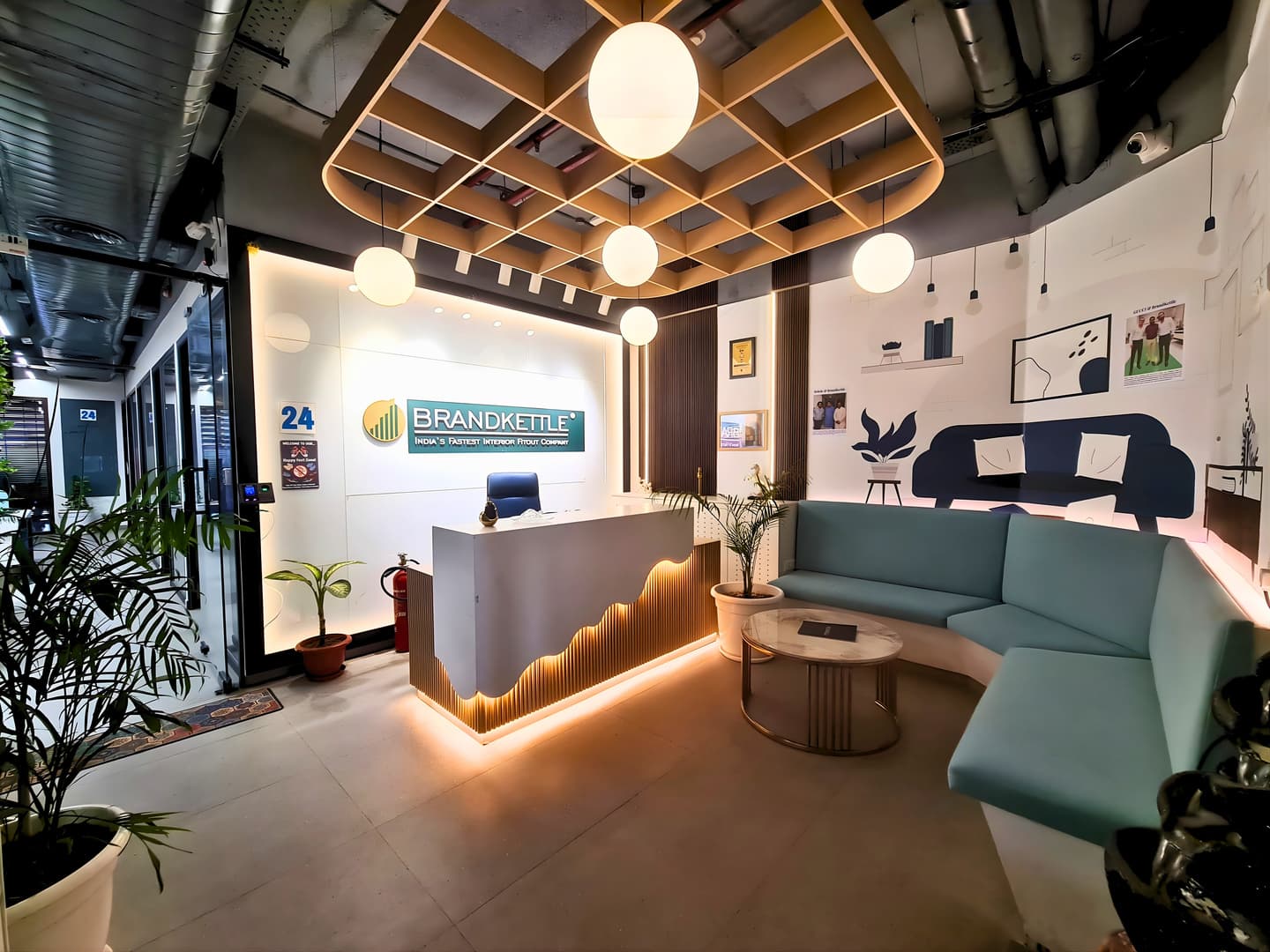 Custom Furniture Manufacturer - BrandKettle Office Vatika Mindscapes