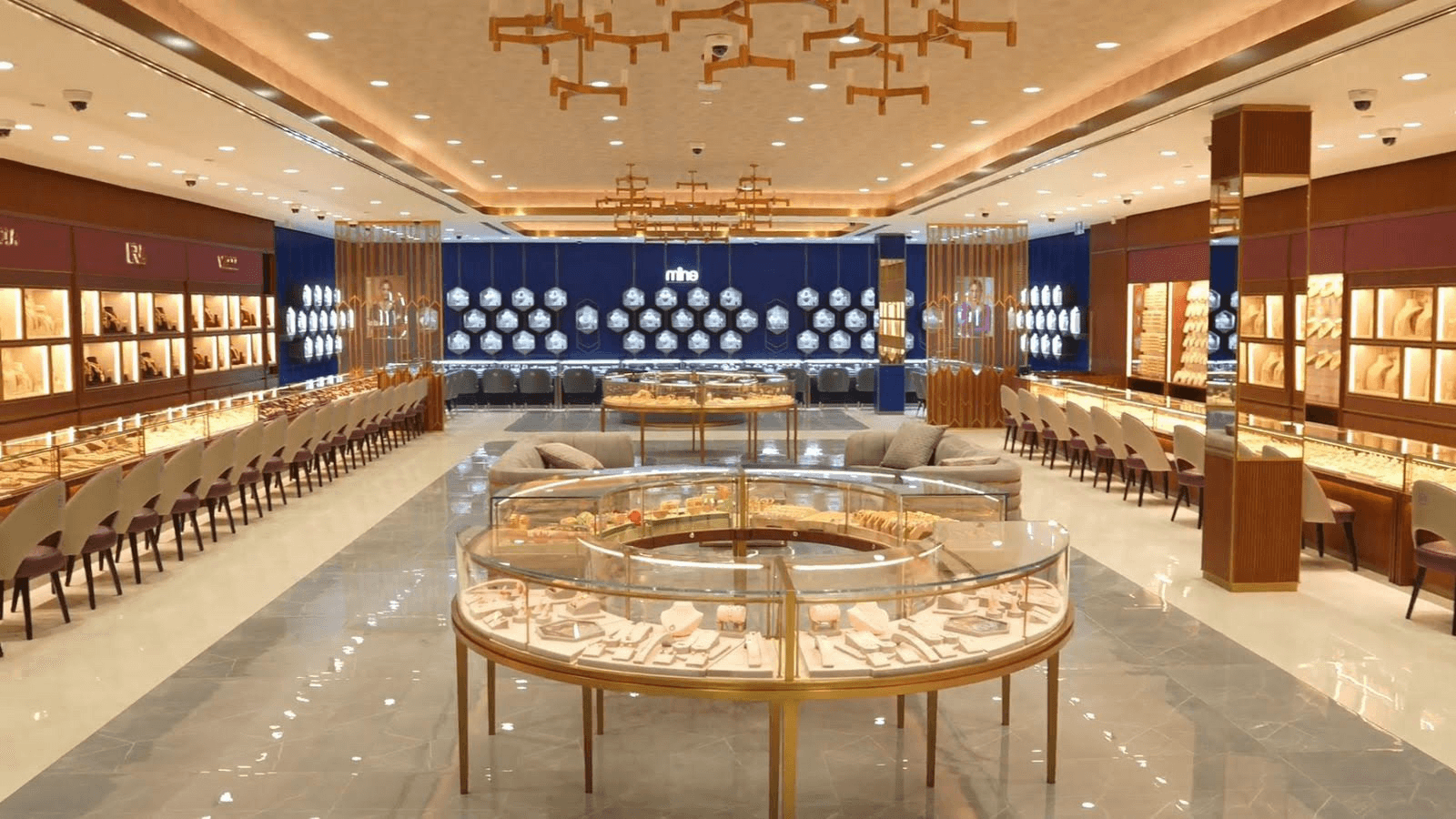 Jewellery Showroom Interior Designers - Malabar Gold & Diamonds